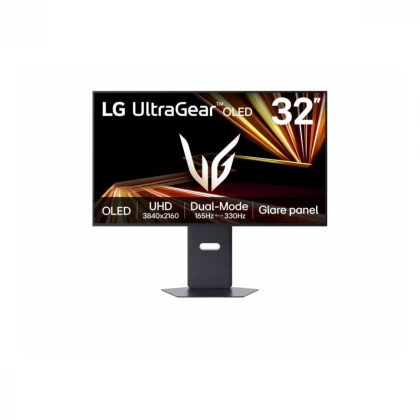Monitor LG 32GX850A-B.AEU 31.5"/OLED/UHD 165Hz FHD 330Hz/0,03ms GtG/HDMIx2,DP,USB/Gsync/pivot/crna