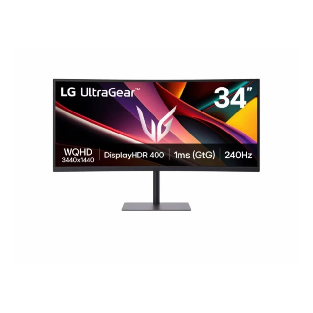 Monitor LG 34G630A-B 34"/VA,zakrivljeni,21:9/3440x1440/240Hz/1msGtG/HDMIx2,DP,USB C/Freesync/visina
