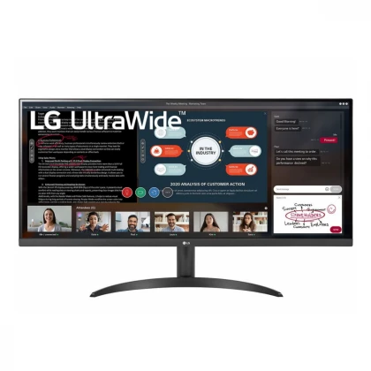 Monitor LG 34WP500-B 34"/IPS,21:9/2560x1080/75Hz/5ms GtG/HDMIx2/Freesync/VESA/crna