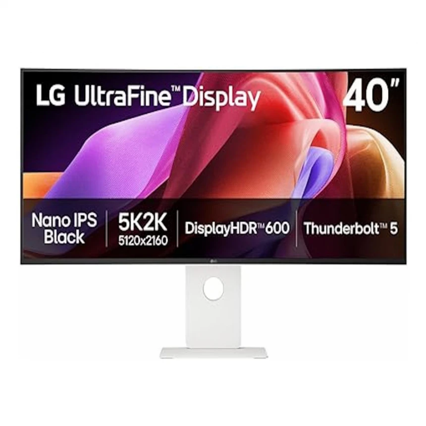 Monitor LG 40U990A-W 39.7"/IPS,zakrivljen,21:9/5120x2160/120Hz/5ms GtG/HDMIx2,DP,USB,Thunderbolt