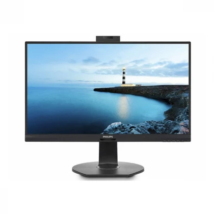 Monitor PHILIPS 272B7QUBHEB/00 27"/IPS/2560x1440/75Hz/5ms/HDMI,DP,USB,LAN/pivot,visina/kamera/crna