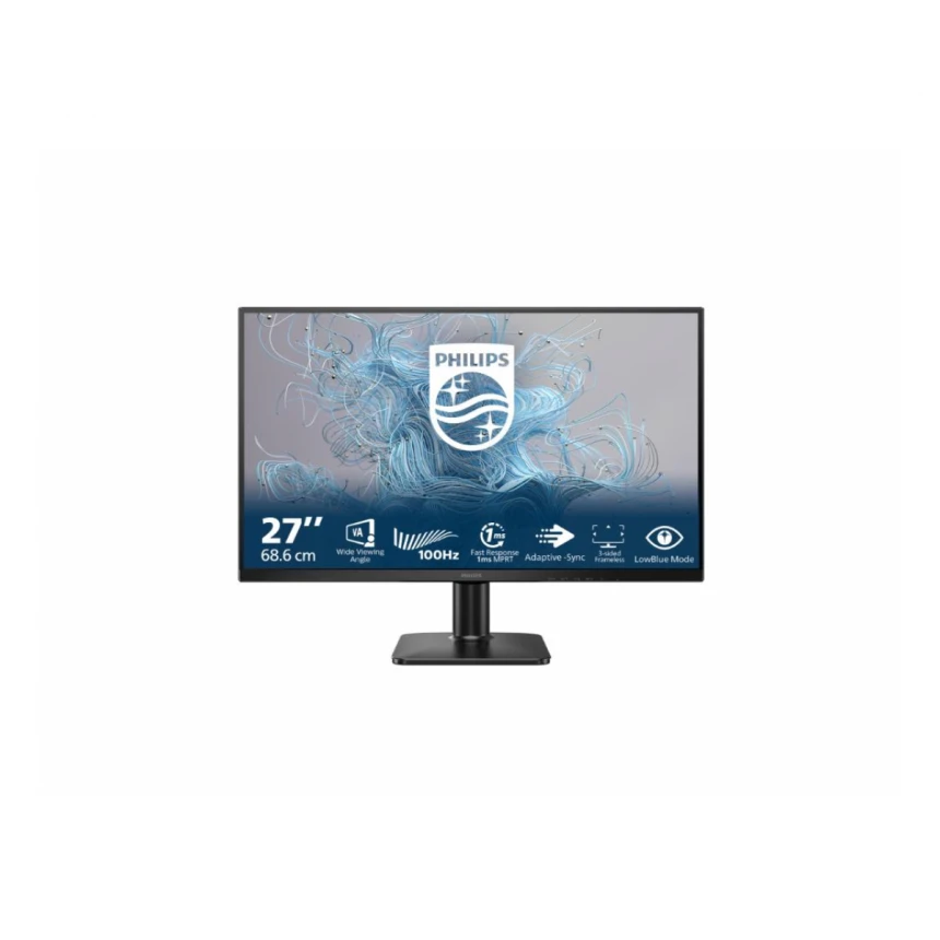 Monitor PHILIPS 27E2N1100L/00 27"/VA/1920x1080/100Hz/1ms MPRT/VGA, HDMI/VESA/crna