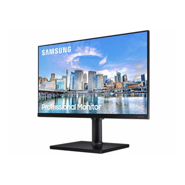 Monitor SAMSUNG LF24T450FQRXEN 24"/IPS/1920x1080/75Hz/5ms/HDMIx2,DP,USB/Freesync/pivot,visina/crna