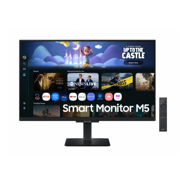Monitor SAMSUNG LS32FM702UUXDU 32"/VA/3840x2160/60Hz/4ms GtG/HDMIx2,USB,LAN/VESA/smart/zvucnici/crna