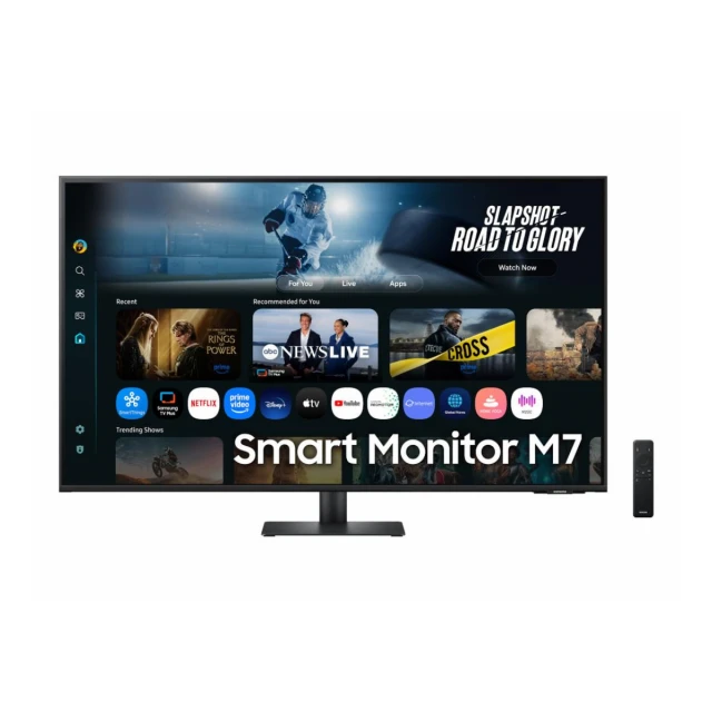 Monitor SAMSUNG LS43FM702UUXDU 43"/VA/3840x2160/60Hz/4ms GtG/HDMIx2,USB-C,LAN//VESA/smart/zvucnici