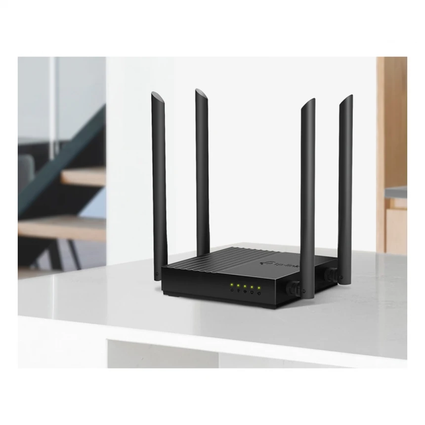 Mreža ruter TP-LINK ARCHER C64Wi-Fi/AC1200/867Mbps/400Mbps/1xWAN 4xLAN/4 antene