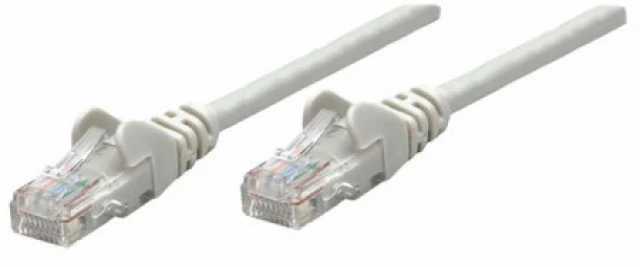 Kabl Intellinet Patch, Cat6 certified, S/FTP, 0.25m, sivi 739788