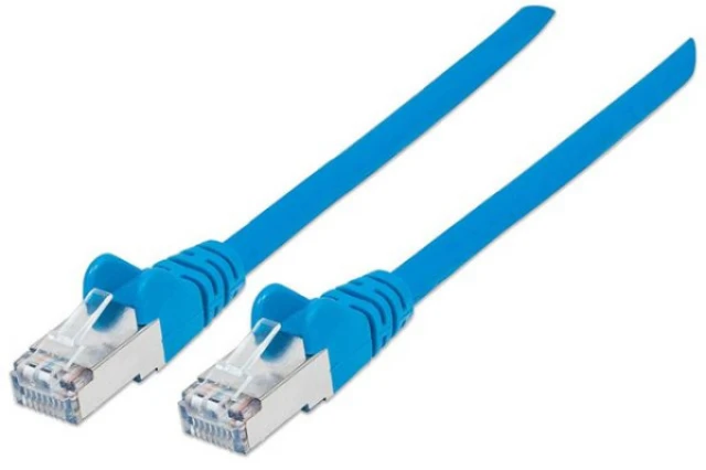 Kabl Intellinet Patch, Cat6 certified, U/UTP, 5m, plavi 738774