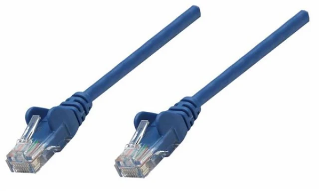 Kabl Intellinet Patch, Cat6 certified, U/UTP, 3m, plavi 738767