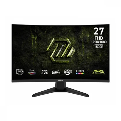 MSI 27 inča 275CF X24 MAG FHD 1920x1080 Rapid VA 240 Hz zakrivljeni gaming monitor 