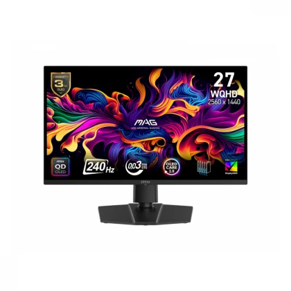 MSI 27 inča MAG 271QP X24 WQHD 2560x1440 QD-OLED 240Hz gaming monitor 