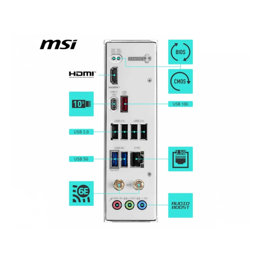 MSI B840M GAMING PLUS WIFI6E matična ploča