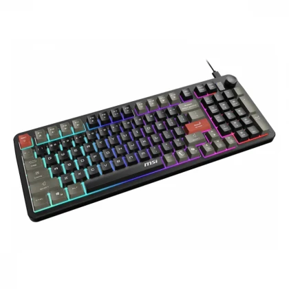 MSI FORGE GK110 US RGB crna tastatura 