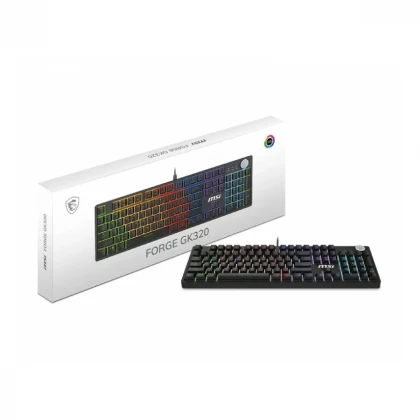 MSI FORGE GK320 (red switch) US crna tastatura 