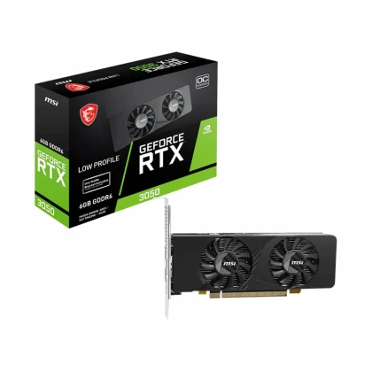 MSI GeForce RTX 3050 LP E 6G OC grafička karta