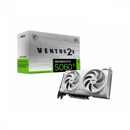 MSI GeForce RTX 5060 Ti 16G VENTUS 2X OC WHITE PLUS grafička karta