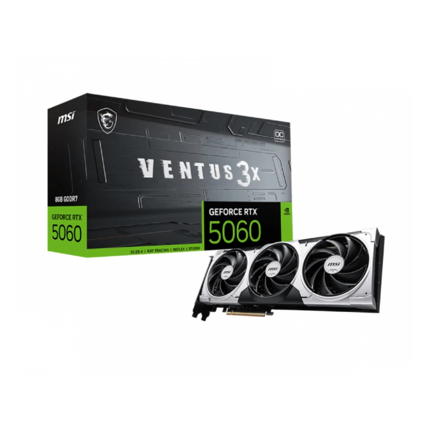MSI GeForce RTX 5060 VENTUS 8GB 128bit RTX 5060 8G VENTUS 3X OC grafička karta