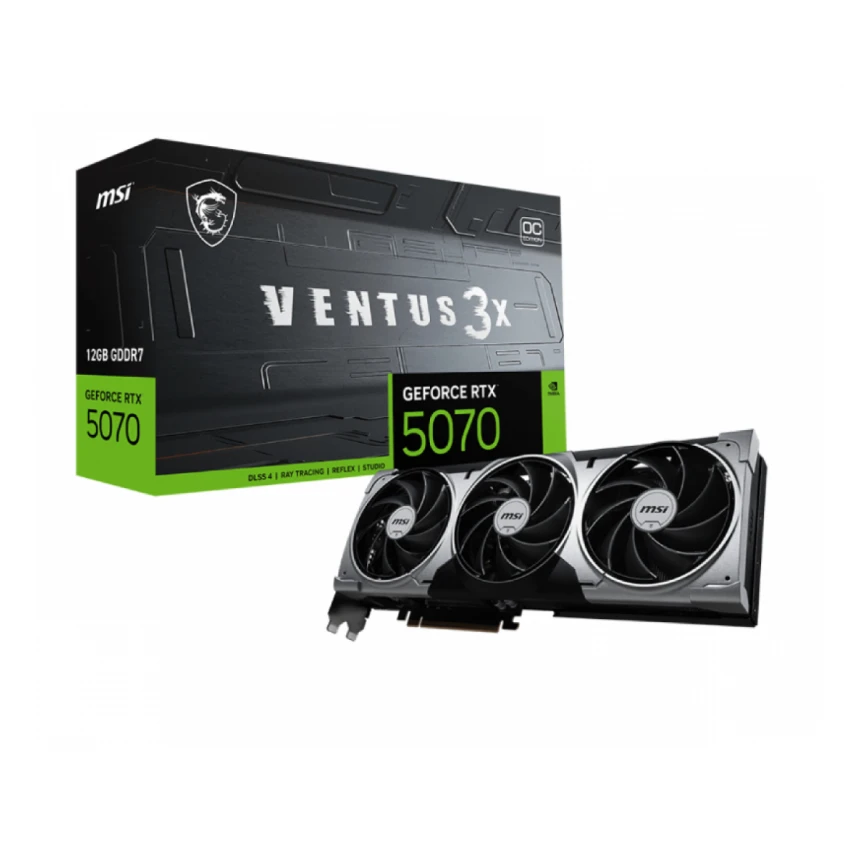 MSI GeForce RTX 5070 12G VENTUS 3X OC grafička karta