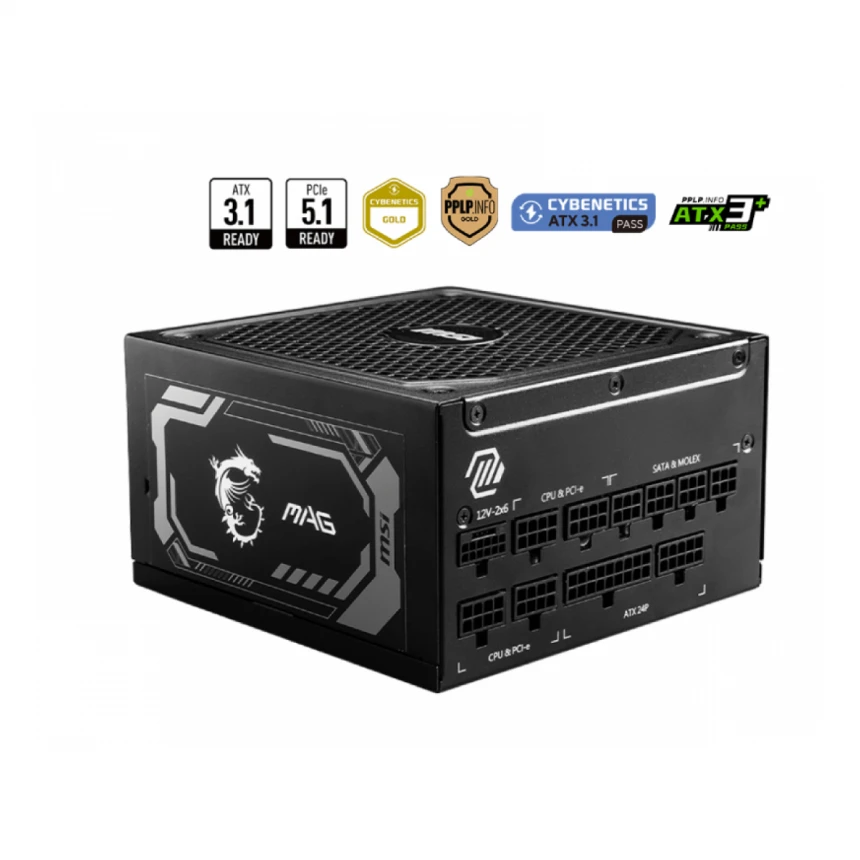 MSI MAG A1250GL PCIE5 1250W napajanje 