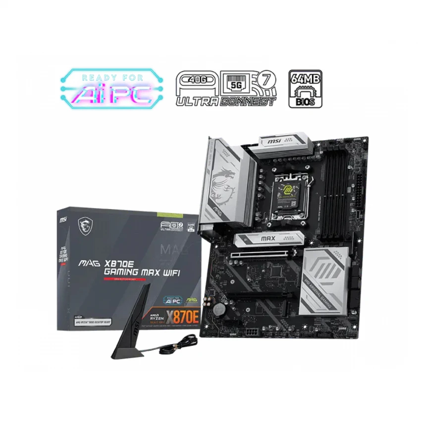 MSI MAG X870E GAMING MAX WIFI matična ploča