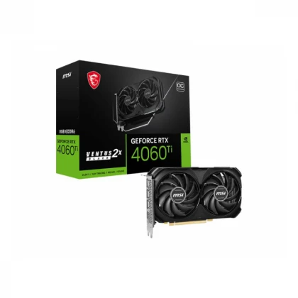 MSI nVidia GeForce RTX 4060 Ti 8GB 128bit RTX 4060 Ti VENTUS 2X BLACK 8G OC grafička karta