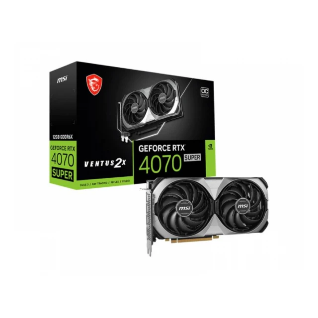 MSI nVidia GeForce RTX 4070 12GB RTX 4070 SUPER 12G VENTUS 2X OC grafička karta