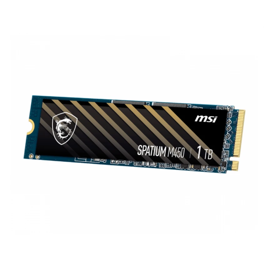 MSI SPATIUM M450 1TB PCIe 4.0 NVMe M.2 SSD 