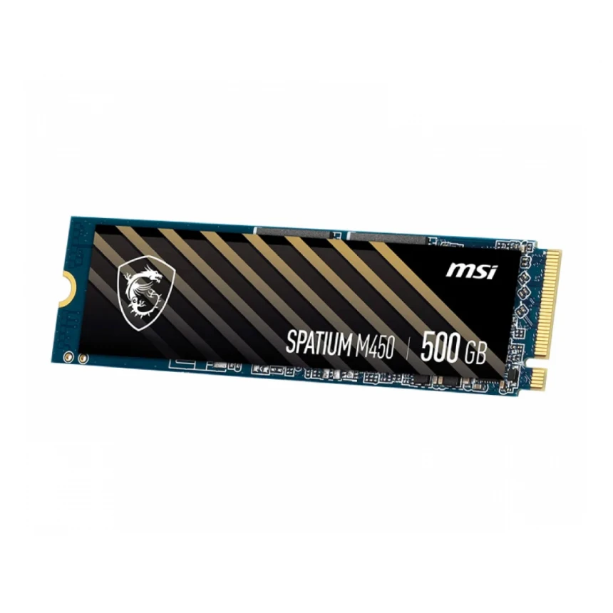 MSI SPATIUM M450 500GB PCIe 4.0 NVMe M.2 SSD 