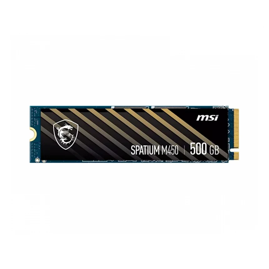 MSI SPATIUM M450 PCIe 4.0 NVMe M.2 500GB SSD 