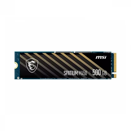 MSI SPATIUM M450 PCIe 4.0 NVMe M.2 500GB SSD 