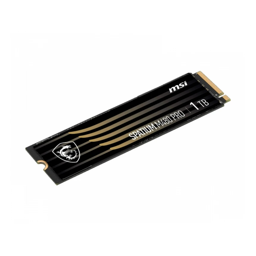 MSI SPATIUM M480 PRO PCIe 4.0 NVMe M.2 1TB SSD 