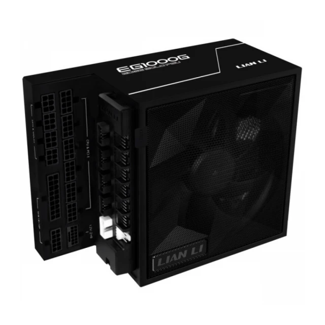 Napajanje 1000W Lian Li EDGE 80PLUS Gold PCIe 5.1, ATX 3,1 USB HUB, Crno