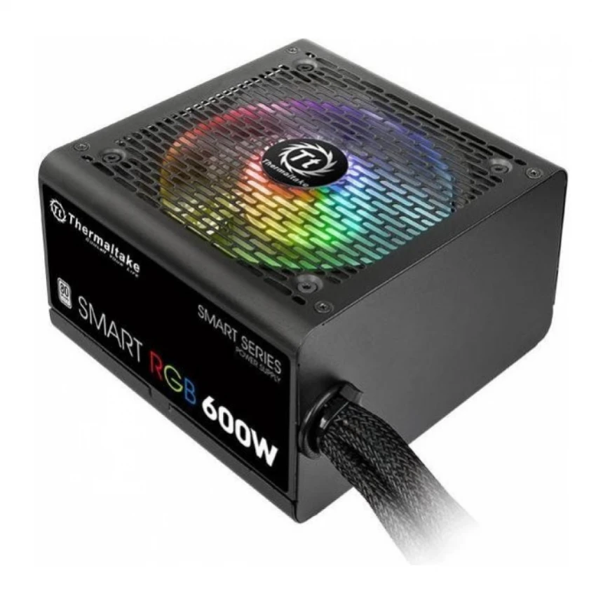 Napajanje 600W Thermaltake Smart RGB 12cm Fan/80Plus, PS-SPR-0600NHSAWE-1