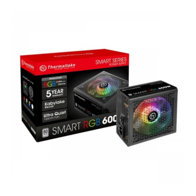 Napajanje 600W Thermaltake Smart RGB 80Plus, PS-SPR-0600NHSAWE-1