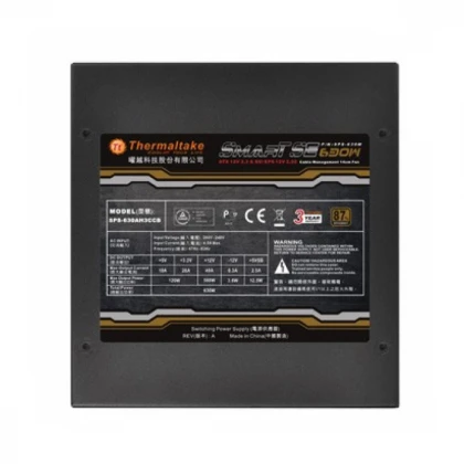 Napajanje 630W Thermaltake Smart SE Modular 87%, SPS-630MPCB 80Plus Bronze