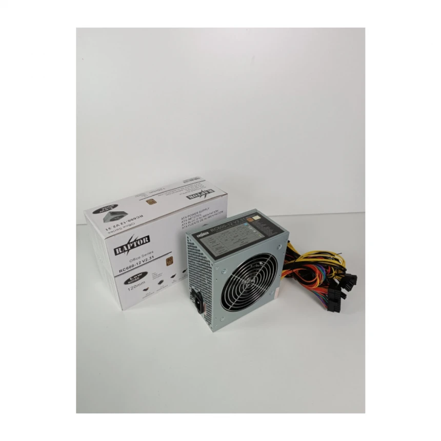 Napajanje Raptor 600W Office Series 12cm fan/80Plus Bronze, RC600H-12