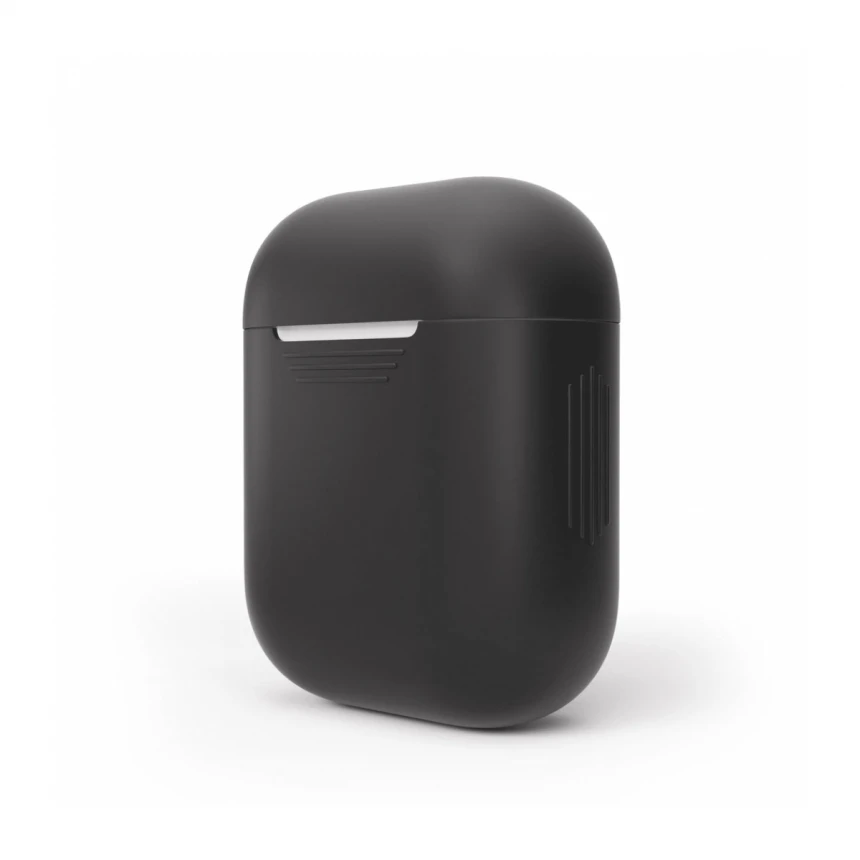 NEXT ONE AIRPODS BLACK SILICON CASE
