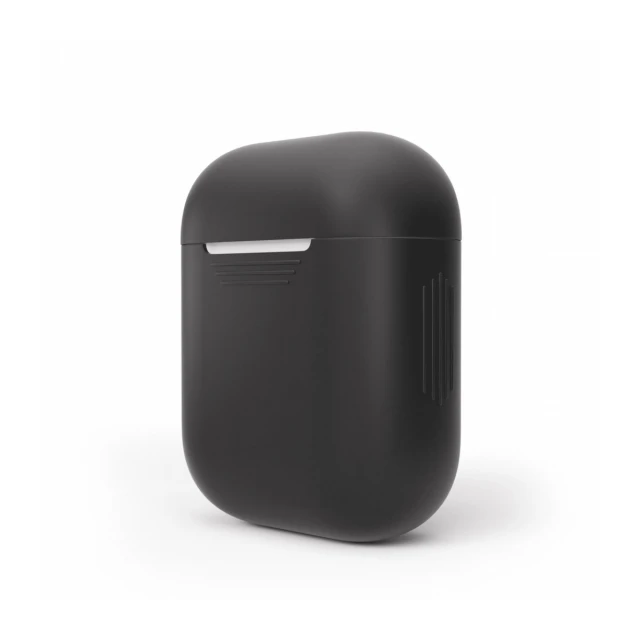 NEXT ONE AIRPODS BLACK SILICON CASE