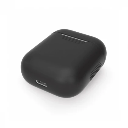 NEXT ONE AIRPODS BLACK SILICON CASE