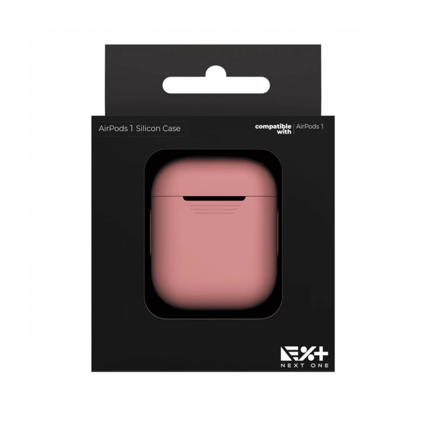 NEXT ONE AIRPODS PINK SILICON CASE