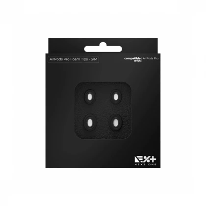 NEXT ONE AIRPODS PRO FOAM TIPS S/M | BLACK