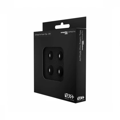 NEXT ONE AIRPODS PRO FOAM TIPS S/M | BLACK