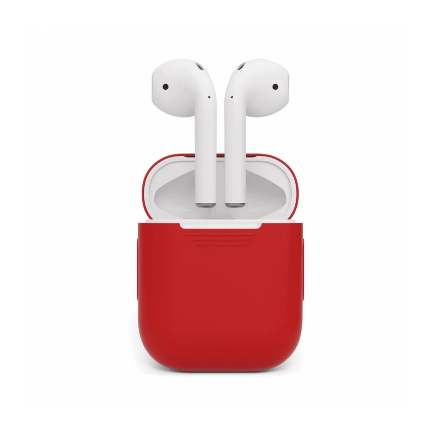 NEXT ONE AIRPODS RED SILICON CASE