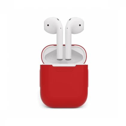 NEXT ONE AIRPODS RED SILICON CASE