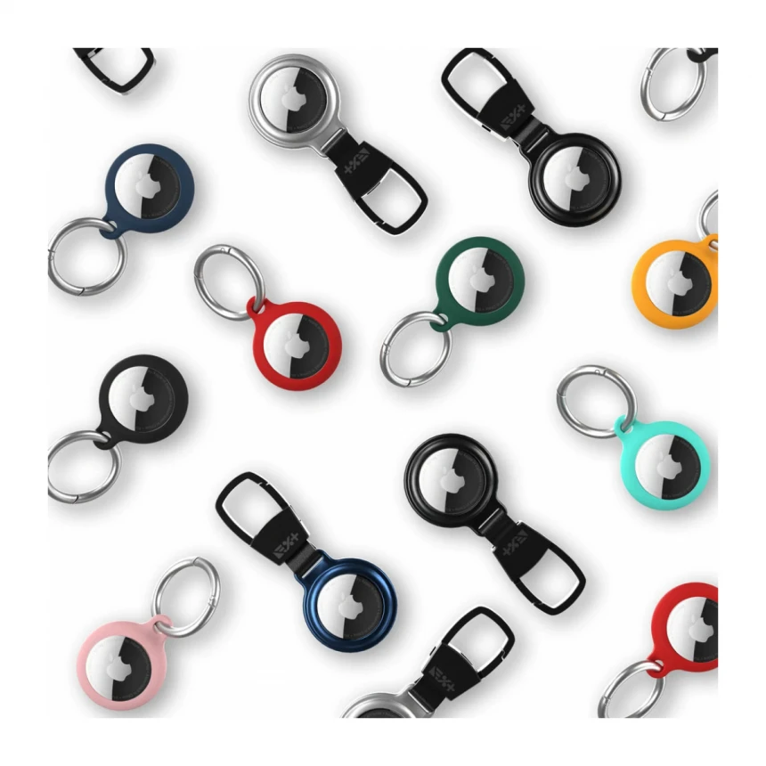 Next One AirTag Magnetic Aluminium Key Carabiner | Black