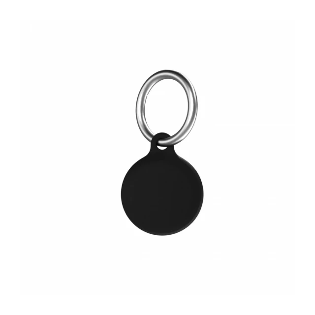 Next One AirTag Secure Silicone Key Clip | Black