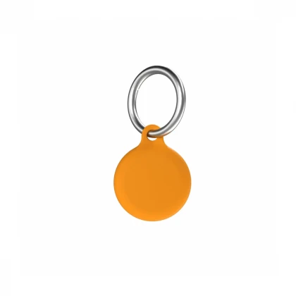 Next One AirTag Secure Silicone Key Clip | Orange