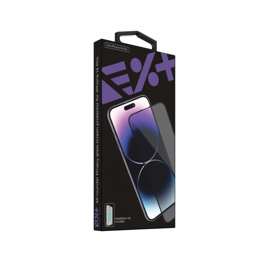 Next One All-Rounder Privacy Glass Screen Protector za iPhone 14 Pro