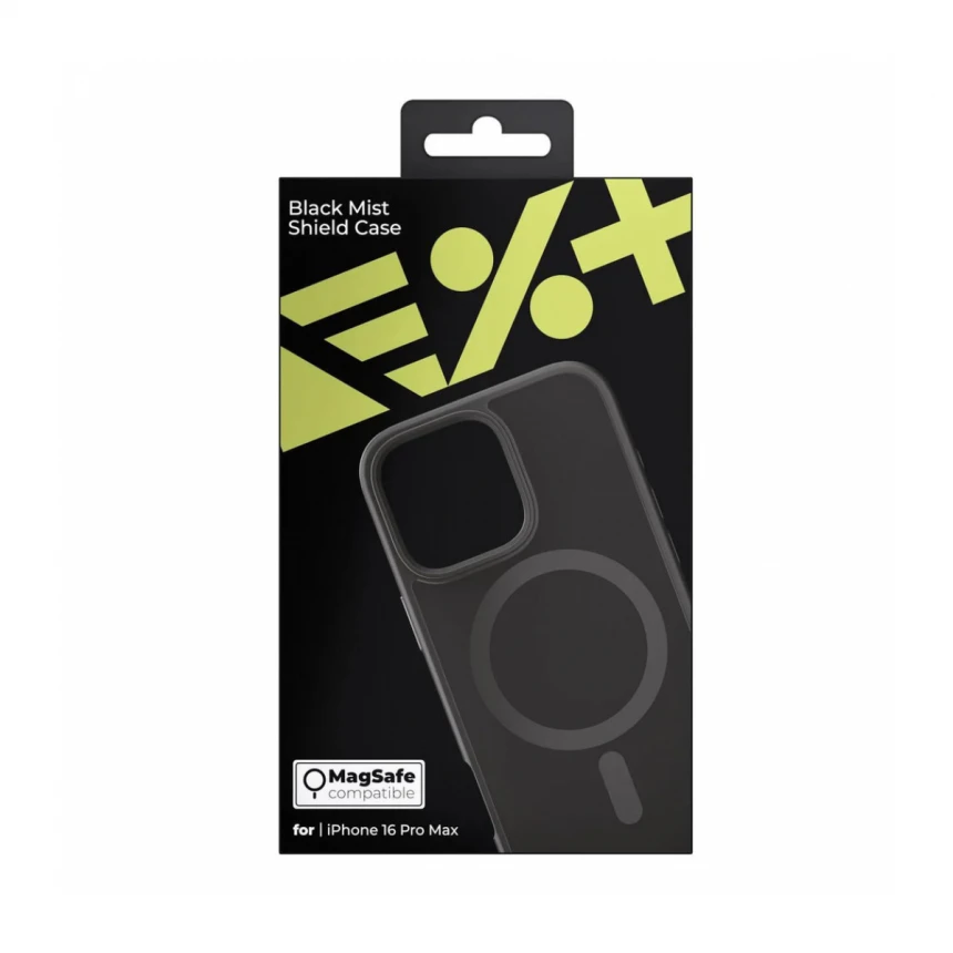 Next One BLACK MIST Shield Case za iPhone 16 Pro Max | MagSafe Compatible