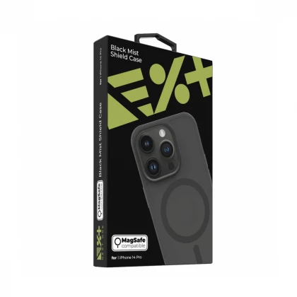 NEXT ONE BLACK MIST SHIELD CASE FOR IPHONE 14 PRO |MAGSAFE COMPATIBLE